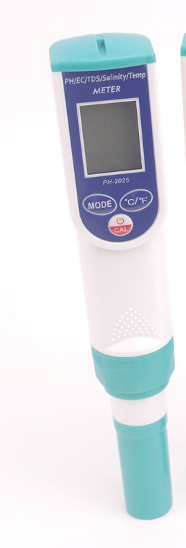 PH-2025 Testeur multiparamètres étanche pH/EC/TDS/salinité/température